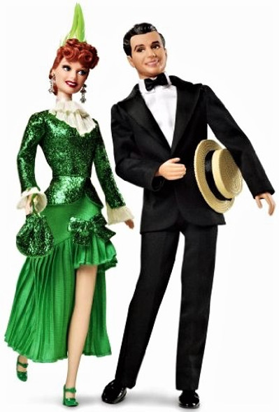 Barbie I Love Lucy Gift Set Lucy and Ricky in Episode 4 The Diet Mattel T7901