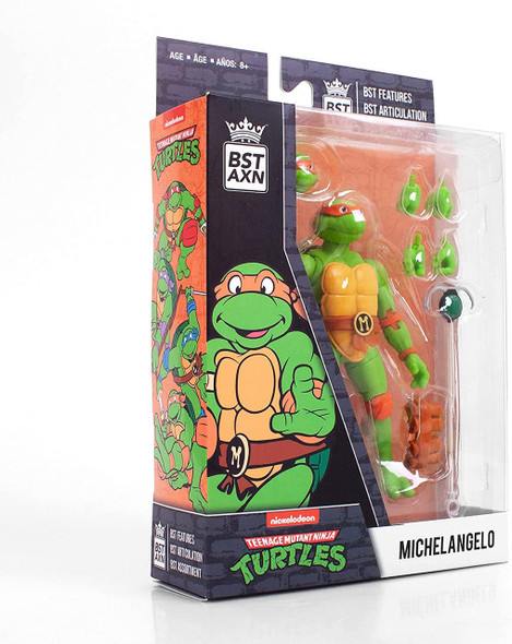 Teenage Mutant Ninja Turtles Michelangelo 5" Scale Action Figure BST AXN TMNT