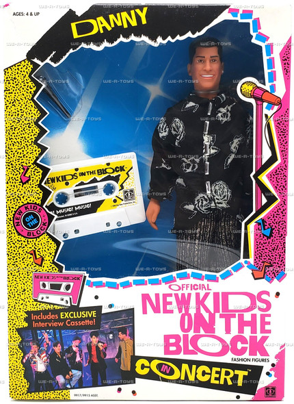 New Kids on the Block in Concert Danny Doll Hasbro 1990 #9917