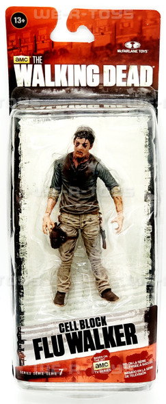 The Walking Dead FLUE WALKER ZOMBIE mcfarlane toys action figures