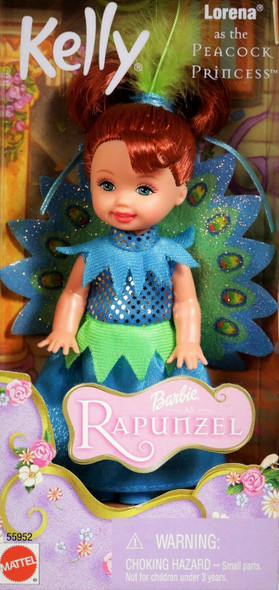 Kelly Club Lorena as the Peacock Princess from Barbie as Rapunzel Mattel 55952