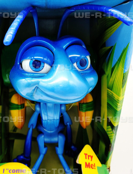  Disney Pixar A Bug's Life Action Flik Deluxe Movin' & Talkin' Ant Figure Mattel 