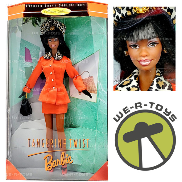 Tangerine Twist Barbie Doll Fashion Savvy Collection 1997 Mattel 17860