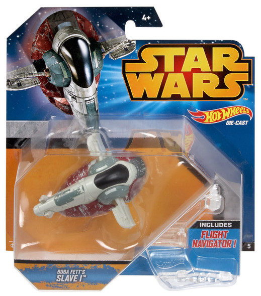 Hot Wheels Star Wars Boba Fett's Slave 1 Diecast Vehicle