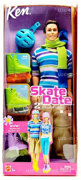 Skate Date Ken Barbie Doll 2002 Mattel 56610