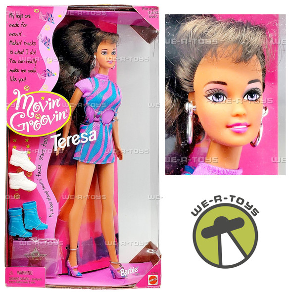 Movin' Groovin' Teresa Barbie Doll 1997 Mattel 17716