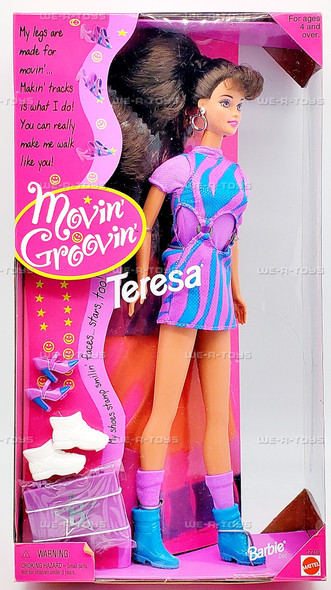 Movin' Groovin' Teresa Barbie Doll 1997 Mattel 17716