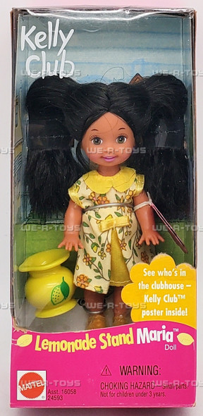 Barbie Kelly Club Lemonade Stand Maria Doll 1999 Mattel 24593