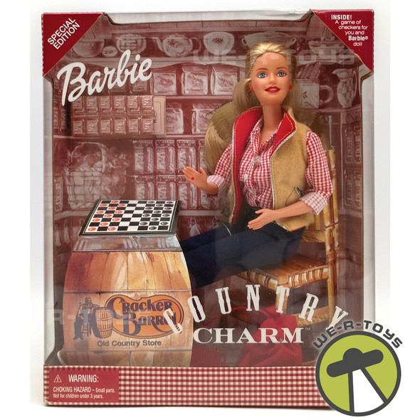 Barbie Country Charm Cracker Barrel Doll Mattel 2000 #26464 NEW