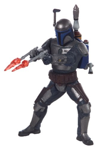 Star Wars Episode II Sneak Preview Jango Fett Action Figure 2001 Hasbro 84678