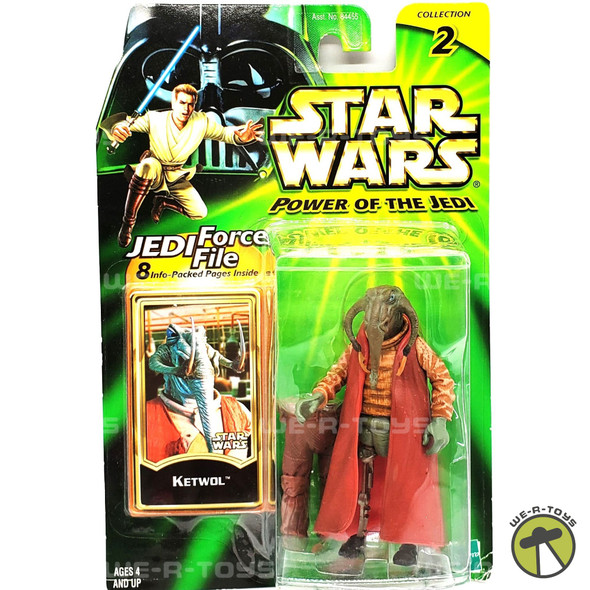 Star Wars Power of the Jedi Ketwol Action Figure 2000 Hasbro 84634