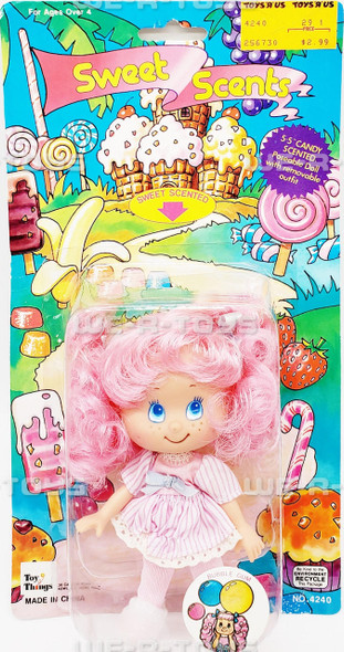 Toys N' Things Sweet Scents 5.5" Candy Scented Poseable Doll Bubblegum NRFP