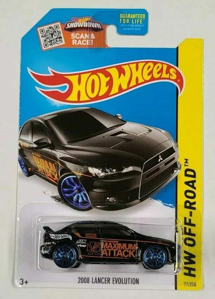 Hot Wheels Showdown HW Off-Road 2008 Lancer Evolution Diecast Vehicle