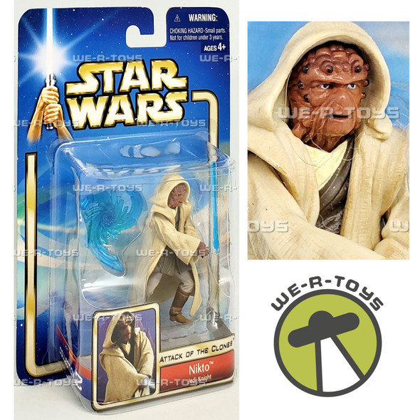 Star Wars Episode II Attack of the Clones Nikto Jedi Knight Action Figure 2002