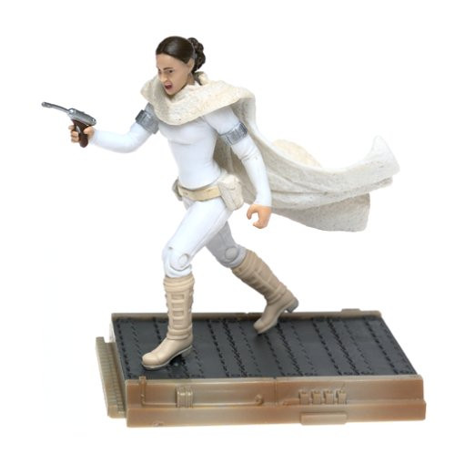 Star Wars Episode II Attack of the Clones Padme Amidala Droid Factory Chase 2002