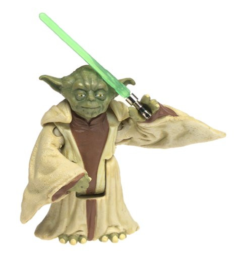 Star Wars Episode II Attack of the Clones Yoda Jedi High Council Action Figure