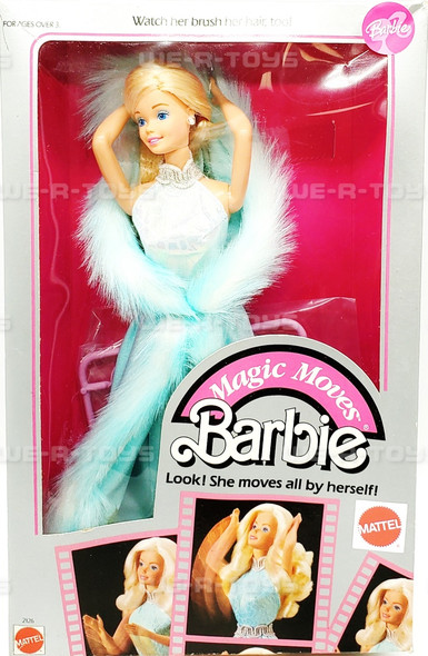 Barbie Magic Moves Doll Blonde Mattel 1985 #2126 NEW