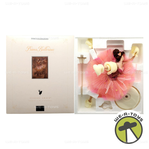 Prima Ballerina Classic Grace Barbie Doll 2002 Mattel 53981