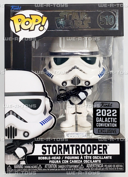 Funko POP Star Wars #510 Stormtrooper Bobble Head Vinyl Figure