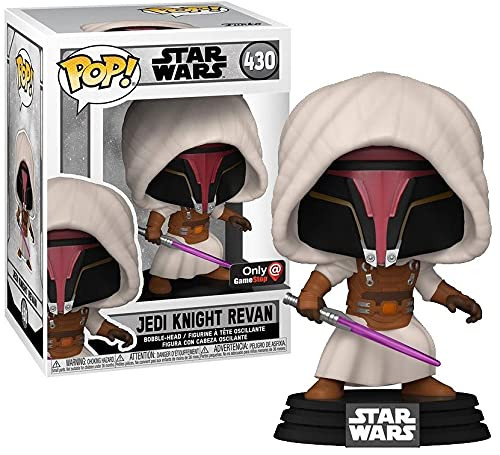 Funko POP StarWars Gaming Greats #430 Jedi Knight Revan Bobble Head Vinyl Figure