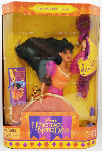 Disney The Hunchback Of Notre Dame Dancing Esmeralda Doll 1995 Mattel 15314 NRFB