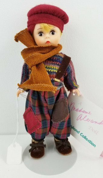 Madame Alexander Storyland Collection Oliver Twist Doll No. 472 w/ Stand NIB