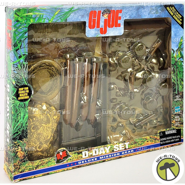G. I. Joe Deluxe Mission Gear D-Day Set Hasbro 1999 No. 57630 NRFB