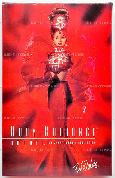 Ruby Radiance Jewel Essence Collection Bob Mackie Barbie Doll 1996 Mattel 15520