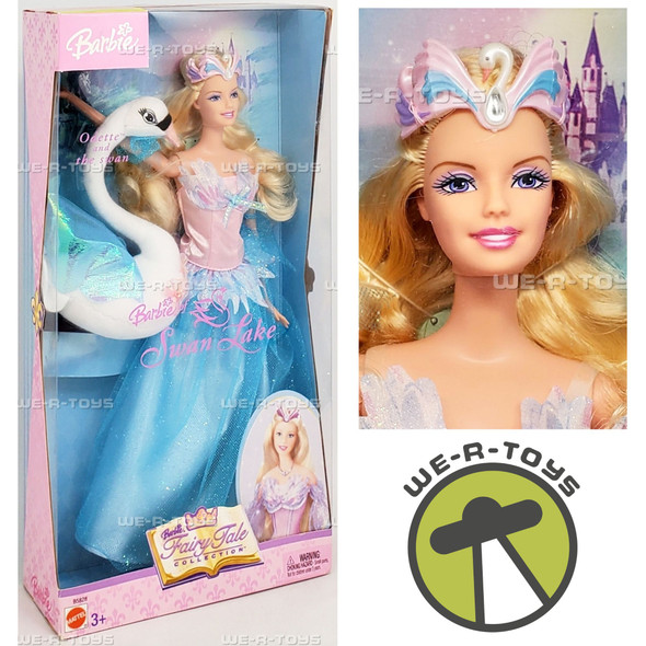Barbie Fairy Tales Odette and the Swan of Swan Lake Doll 2003 Mattel #B5828 NRFB