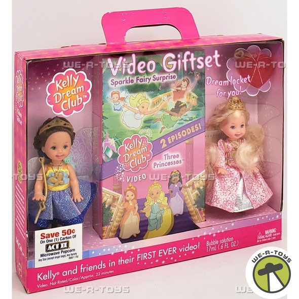 Kelly Dream Club Video Giftset Princess Kelly & Sapphire Fairy Chelsie Dolls NEW