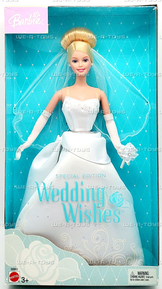 Barbie Wedding Wishes Special Edition Doll 2003 Mattel B8883