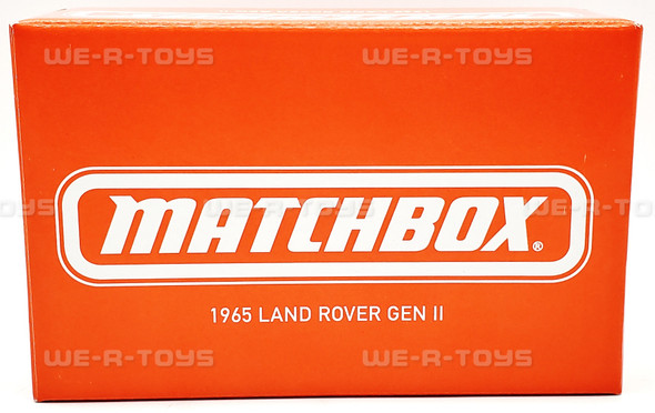 Matchbox 1965 Land Rover Gen II Vehicle Mattel 2021 NRFB