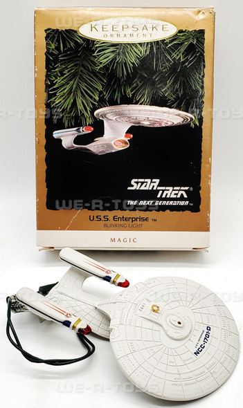 Hallmark Keepsake Star Trek The Next Generation U.S.S. Enterprise Magic Ornament