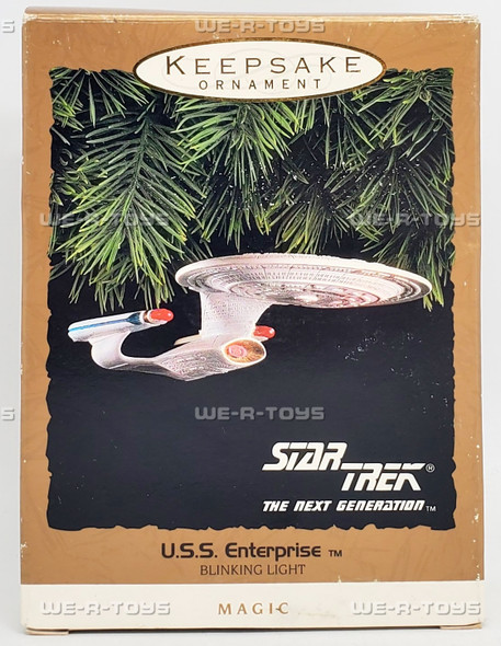 Hallmark Keepsake Star Trek The Next Generation U.S.S. Enterprise Magic Ornament
