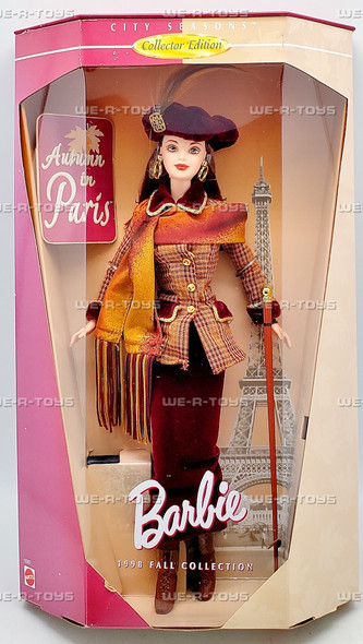Autumn in Paris Barbie Doll City Seasons 1997 Mattel 19367