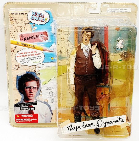 Napoleon Dynamite Prom Suit Action Figure McFarlane Toys 2005 NRFP