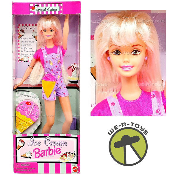 Ice Cream Barbie Doll Special Edition 1997 Mattel 19280
