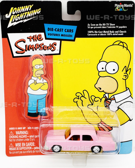 Johnny Lightning The Simpsons Homer's Car Vehicle Playing Mantis #38001 NEW