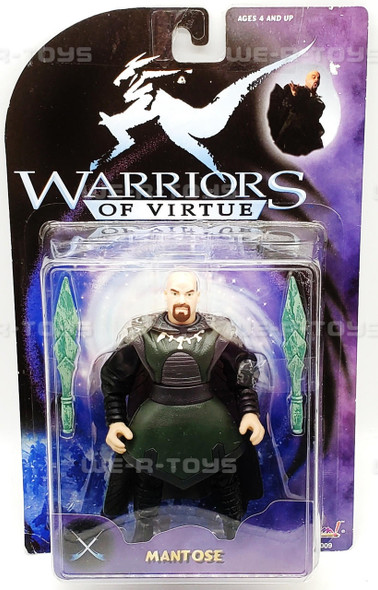 Warriors of Virtue Mantose 6" Scale Action Figure 1997 Play'em Toys NRFP