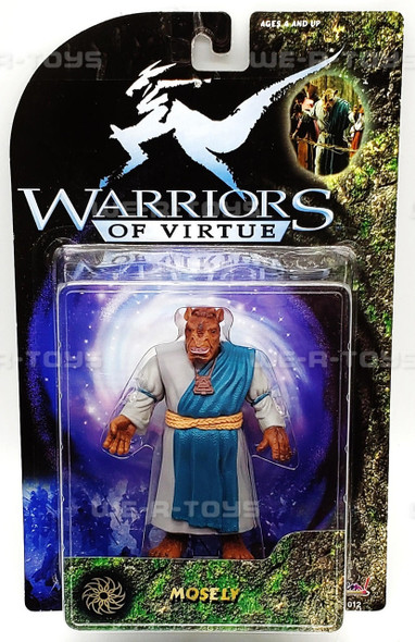 Warriors of Virtue Mosely 6" Scale Action Figure 1997 Play'em Toys NRFP
