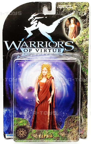 Warriors of Virtue Elysia 6" Scale Action Figure 1997 Play'em Toys NRFP