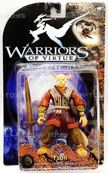 Warriors of Virtue Tsun 6" Scale Action Figure 1997 Play'em Toys NRFP