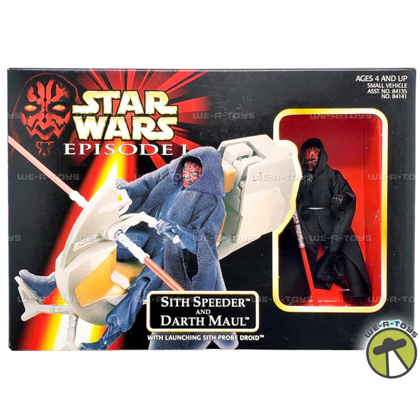Star Wars Episode I The Phantom Menace Sith Speeder and Darth Maul Set 1998