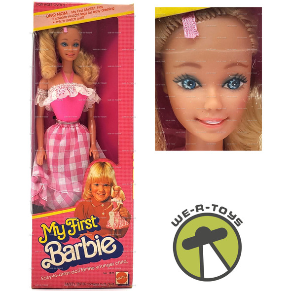My First Barbie Easy to Dress Doll 1982 Mattel #1875