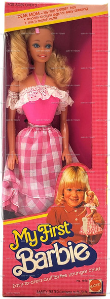 My First Barbie Easy to Dress Doll 1982 Mattel #1875