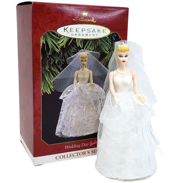 Hallmark Keepsake Ornament Wedding Day Barbie Collector's Series 1997 Mattel