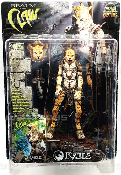 Realm of the Claw Kaela Action Figure Stan Winston Creatures 2001 No. 97022 NEW