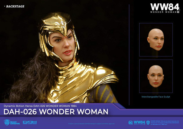 DC Wonder Woman 1984 Golden Armor Wonder Woman DAH-026 Action Figure