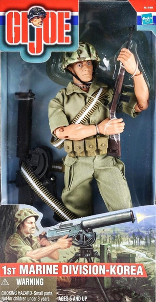 G.I. Joe GI Joe 1st Marine Division-Korea 12" Action Figure 2000 Hasbro 81688 