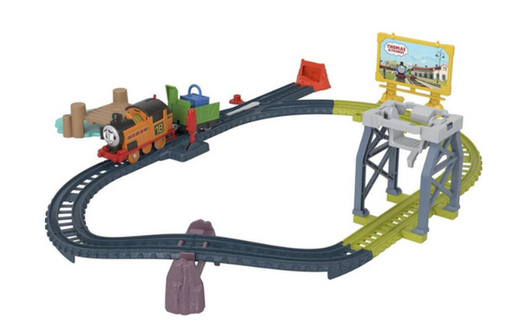 Thomas & Friends Nia Dockside Drop Off Motorized Train and Track Playset